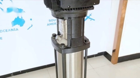 pompe à eau centrifuge à plusieurs étages verticale de 50Hz/60Hz pour le gratte-ciel