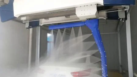 Machine de lavage de voiture automatique sans contact à bras unique rotatif à 360 ° avec système de séchage